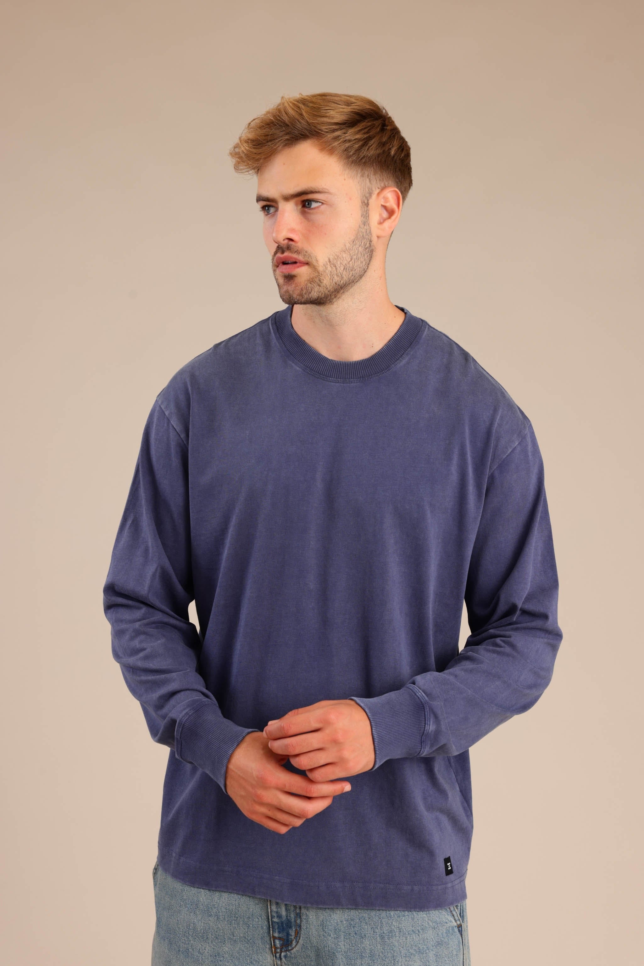 FOX גברים חולצה חולצה חלקה חולצה חלקה