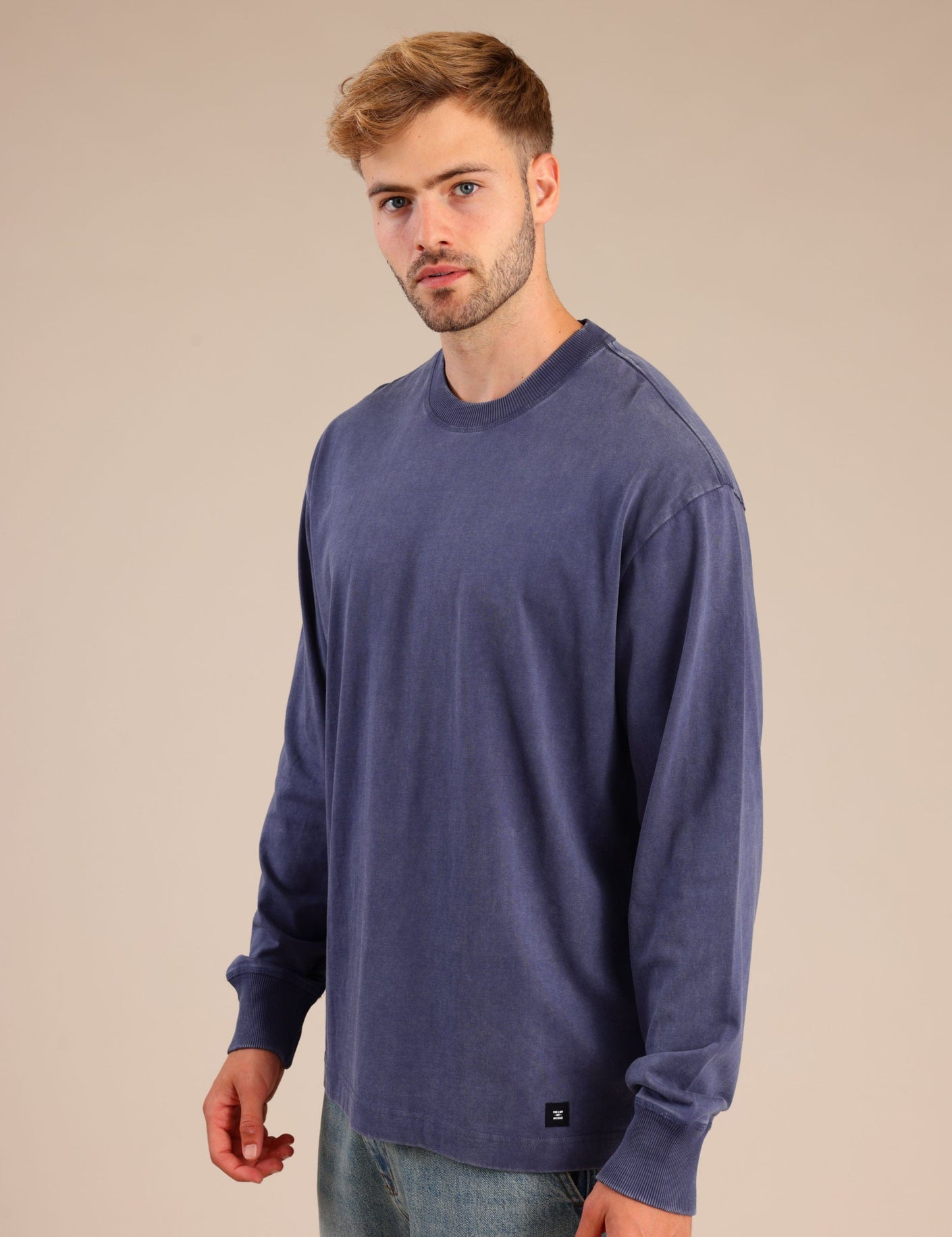 FOX גברים חולצה חולצה חלקה חולצה חלקה