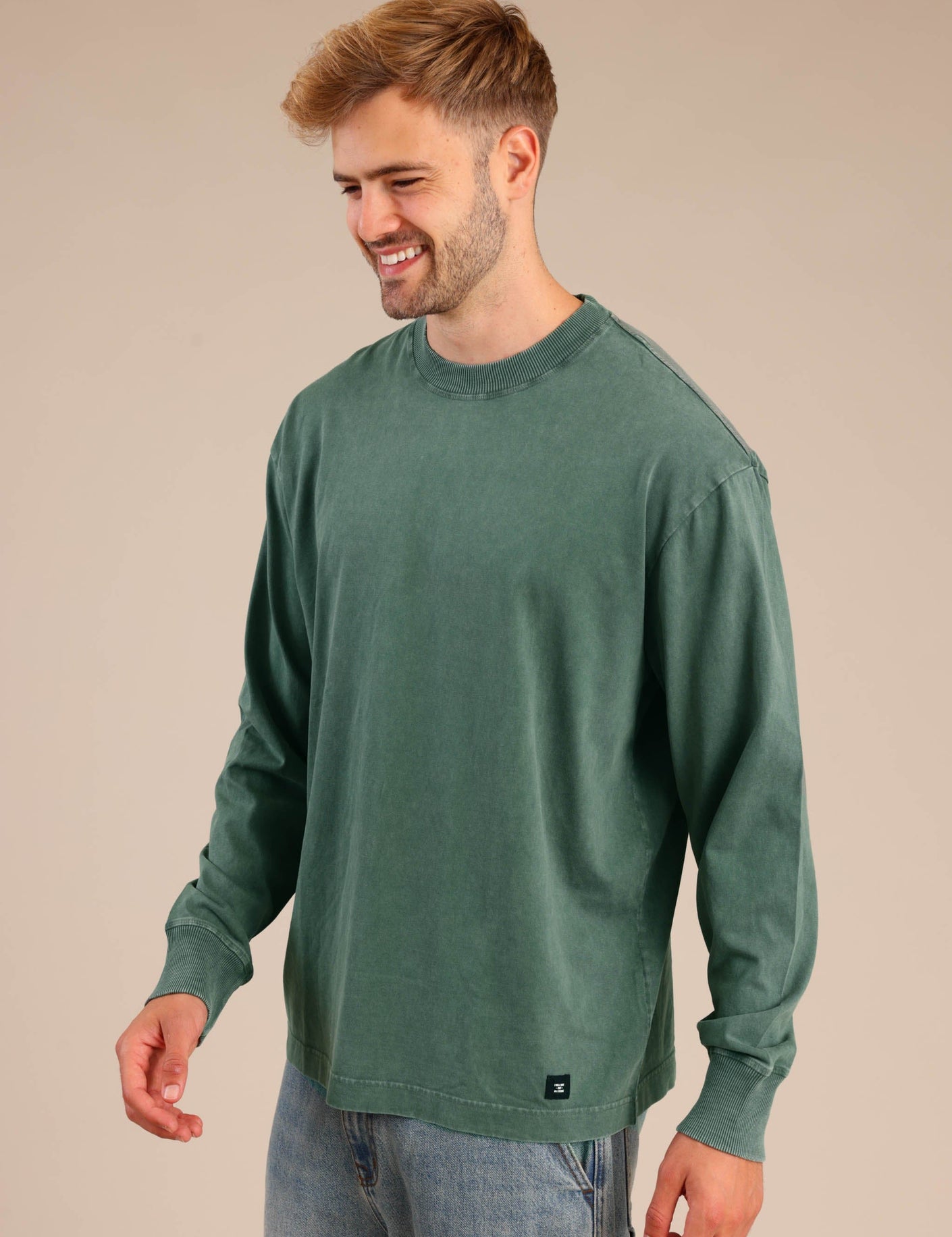 FOX גברים חולצה חולצה חלקה חולצה חלקה