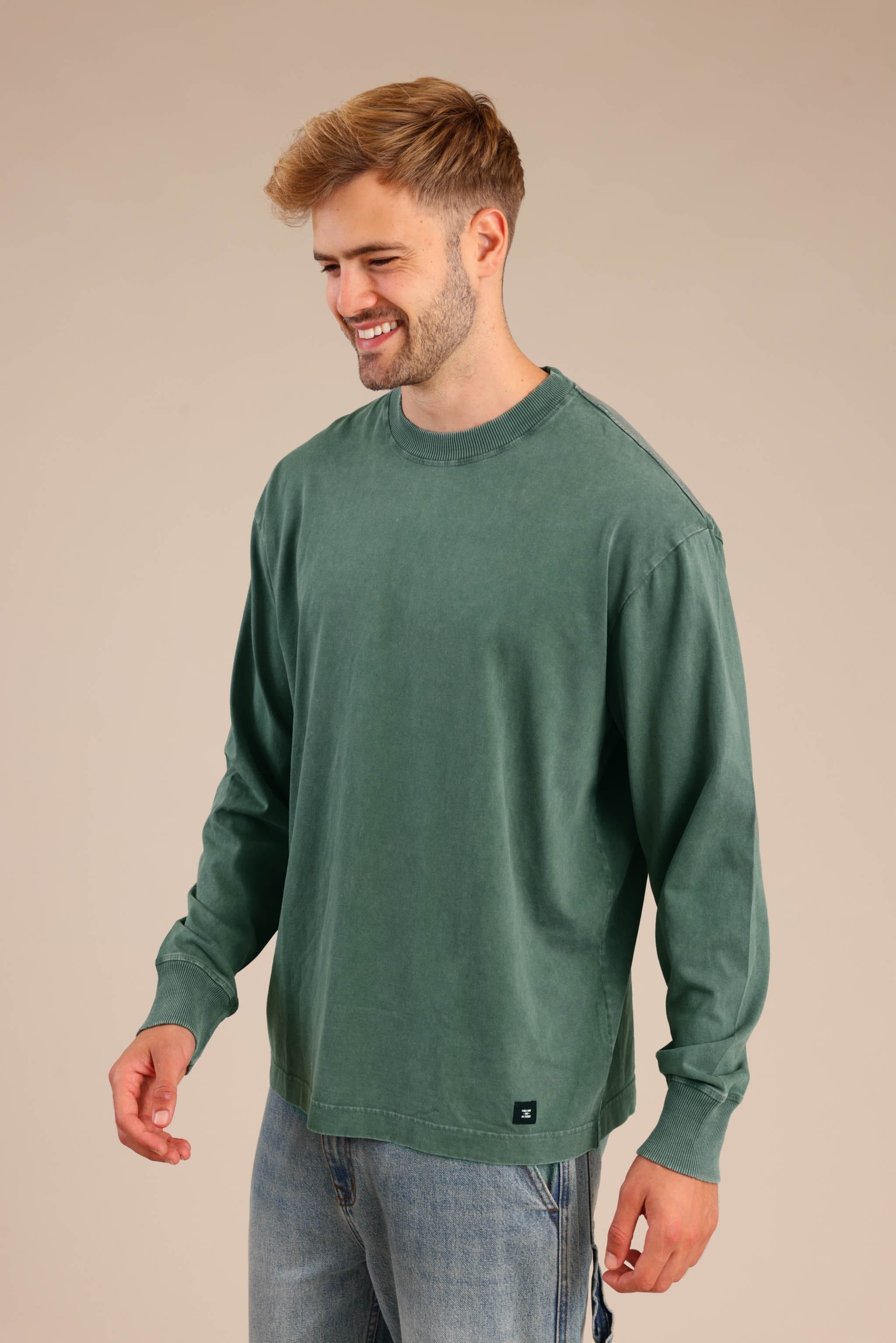 FOX גברים חולצה חולצה חלקה חולצה חלקה