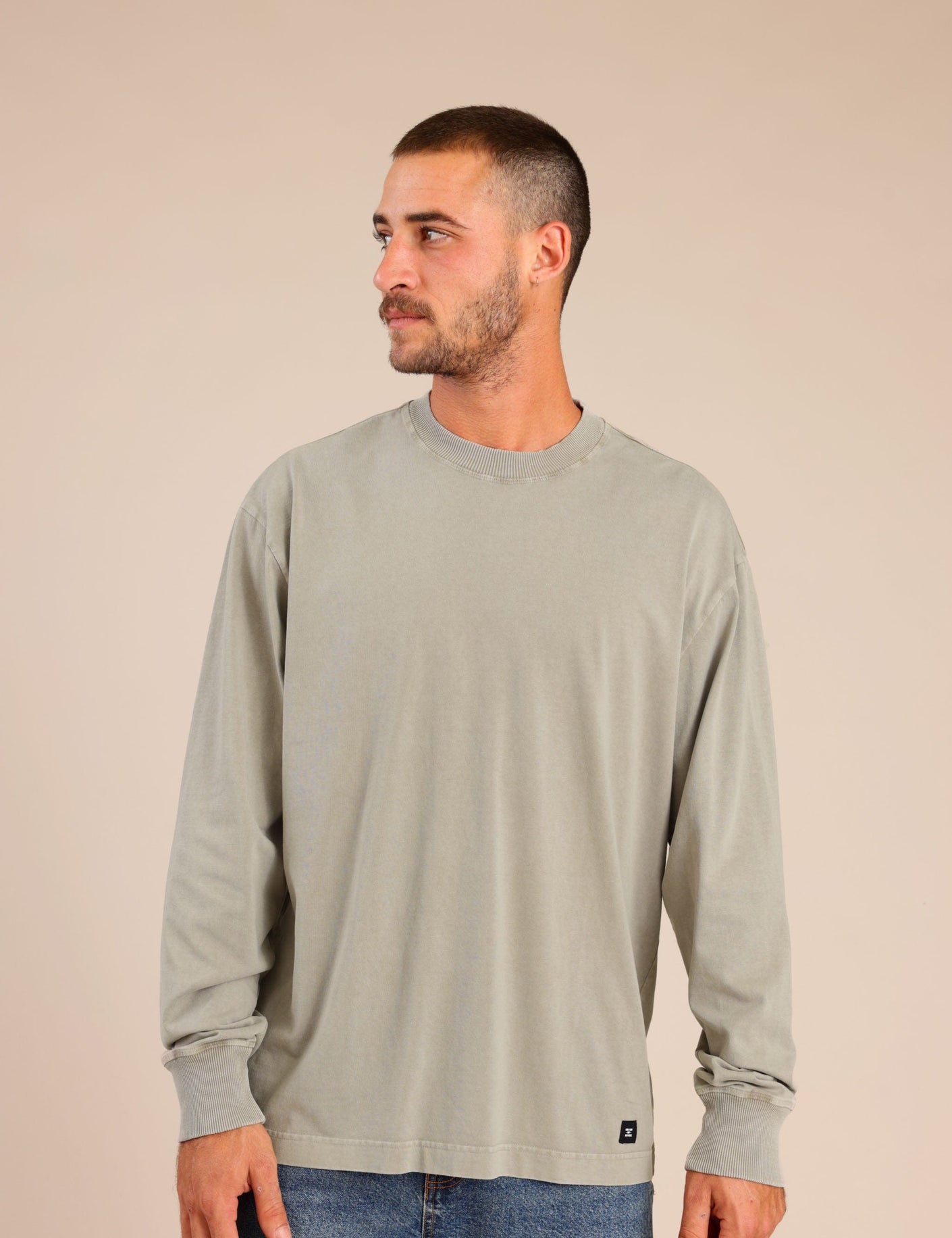 FOX גברים חולצה חולצה חלקה חולצה חלקה