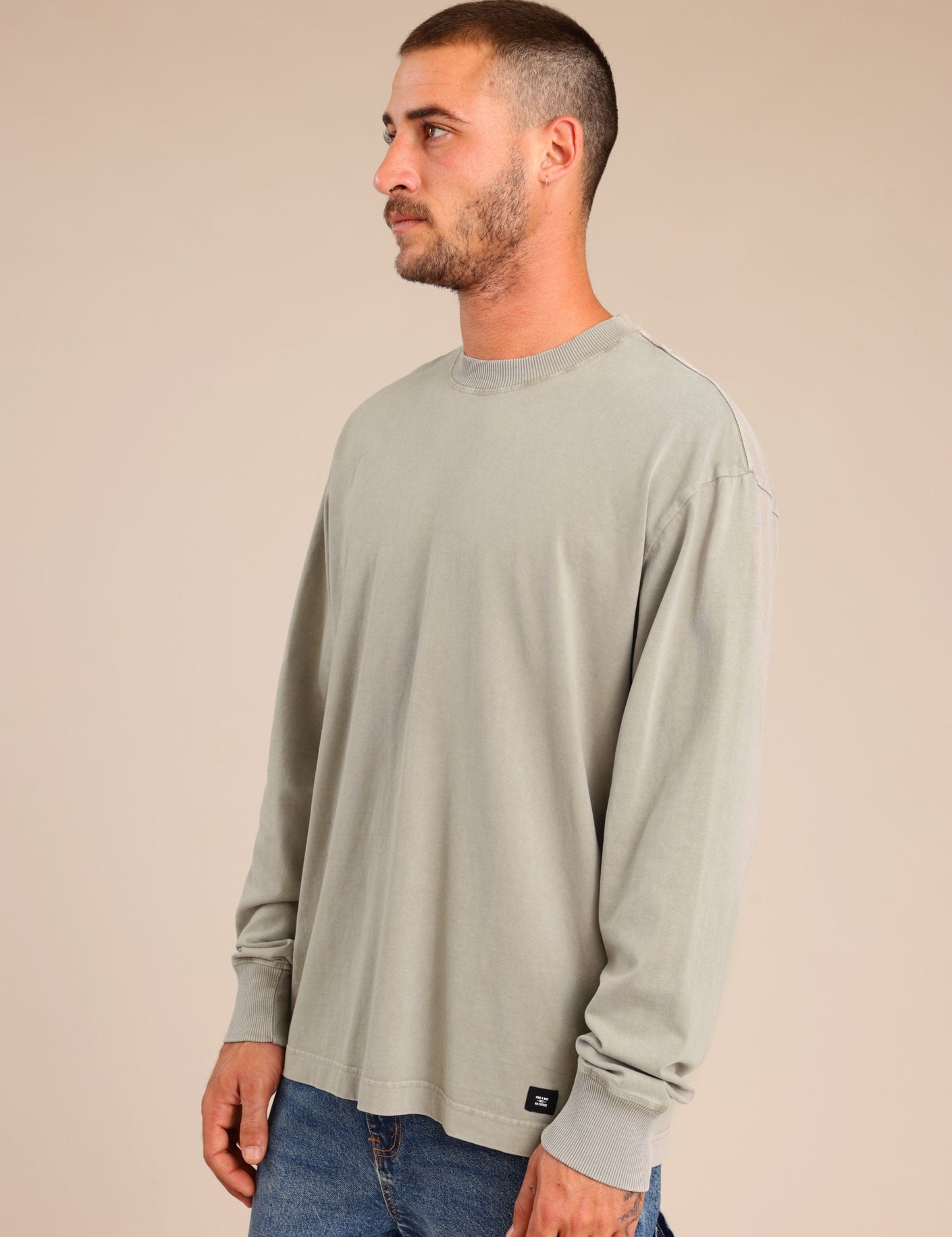 FOX גברים חולצה חולצה חלקה חולצה חלקה