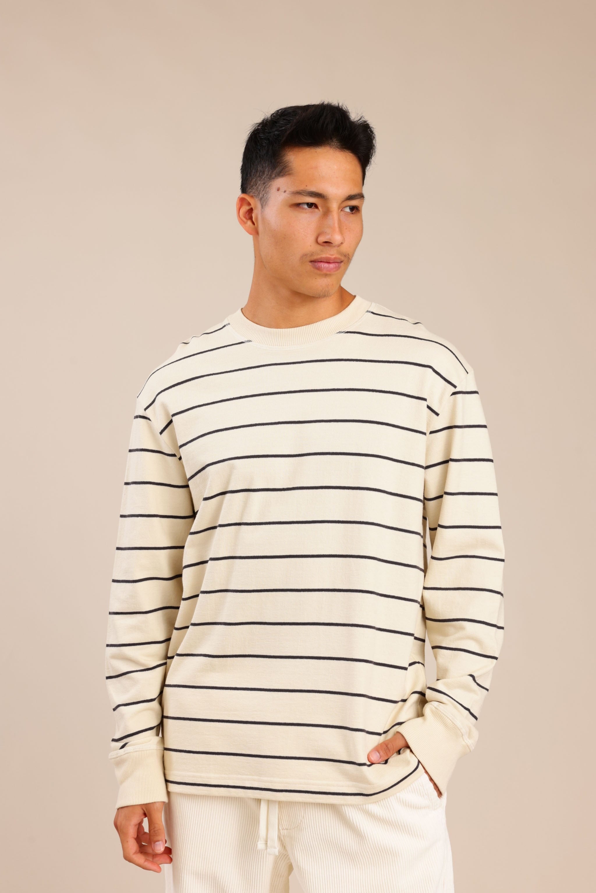 FOX גברים חולצה חולצה עם פסים חולצה עם פסים