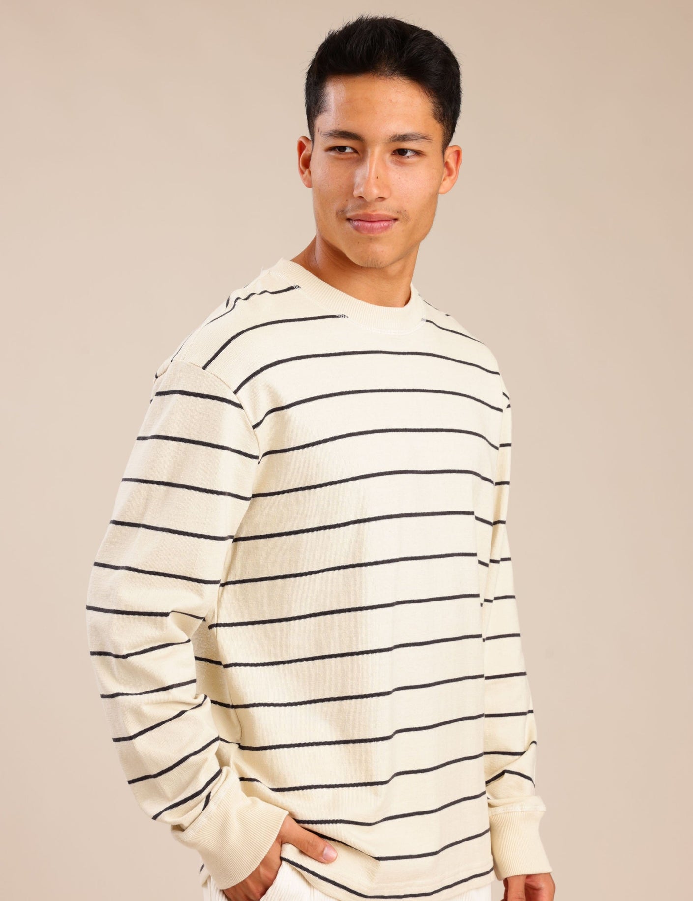 FOX גברים חולצה חולצה עם פסים חולצה עם פסים