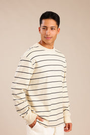 FOX גברים חולצה חולצה עם פסים חולצה עם פסים