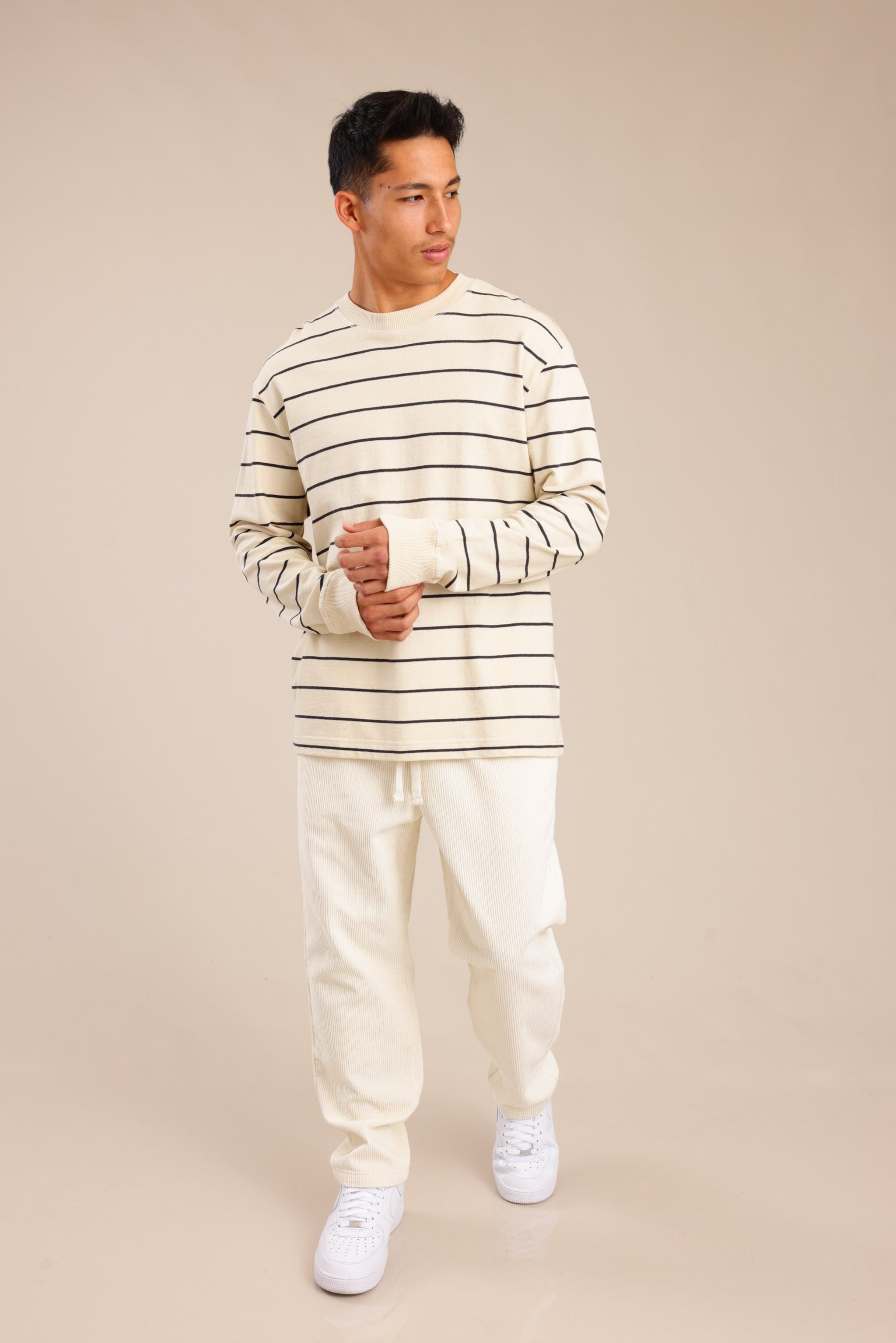 FOX גברים חולצה חולצה עם פסים חולצה עם פסים