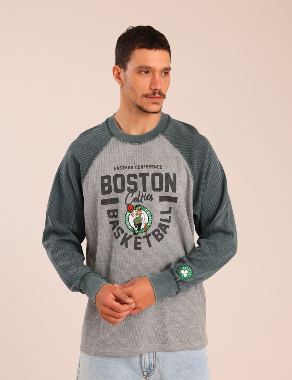 FOX גברים חולצה ארוכה חולצה ארוכה NBA חולצה ארוכה NBA