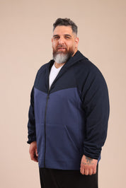 FOX פלאס גברים פוטרים קפוצ'ון טק | PLUS SIZE קפוצ'ון טק | PLUS SIZE