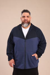 FOX פלאס גברים פוטרים קפוצ'ון טק | PLUS SIZE קפוצ'ון טק | PLUS SIZE