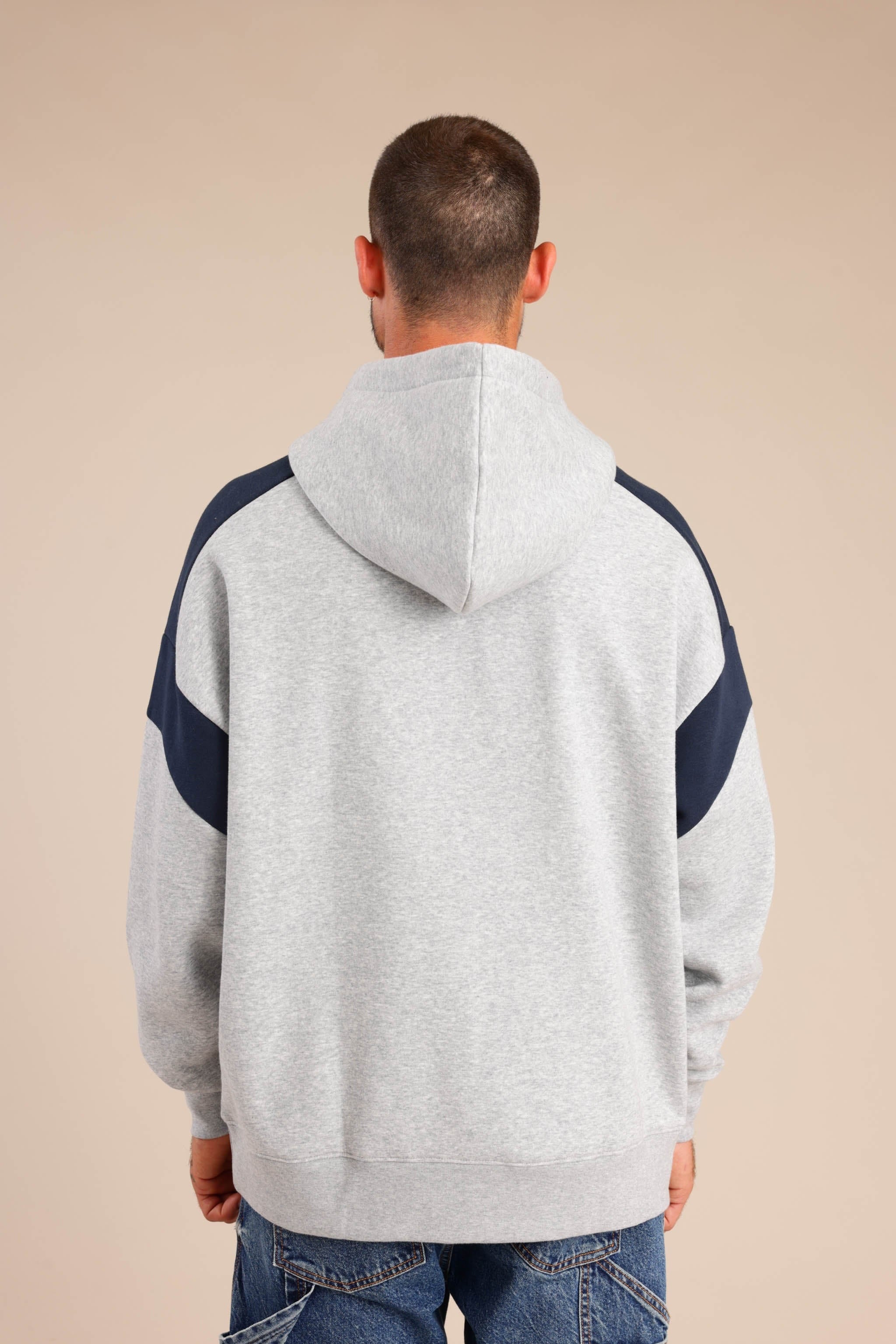 FOX גברים פוטרים פוטר קפוצ'ון עם הדפס פוטר קפוצ'ון עם הדפס