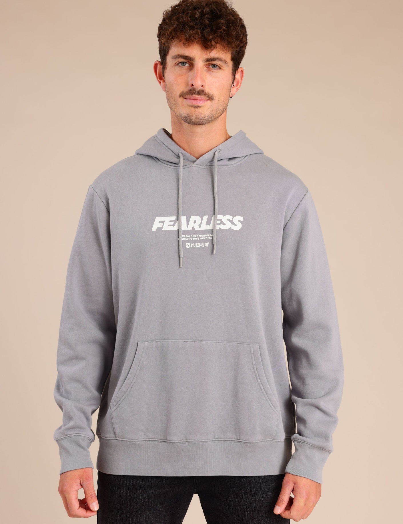 FOX גברים פוטרים פוטר קפוצ'ון עם הדפס פוטר קפוצ'ון עם הדפס