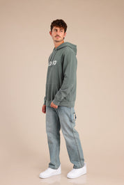 FOX גברים פוטרים פוטר קפוצ'ון עם הדפס פוטר קפוצ'ון עם הדפס