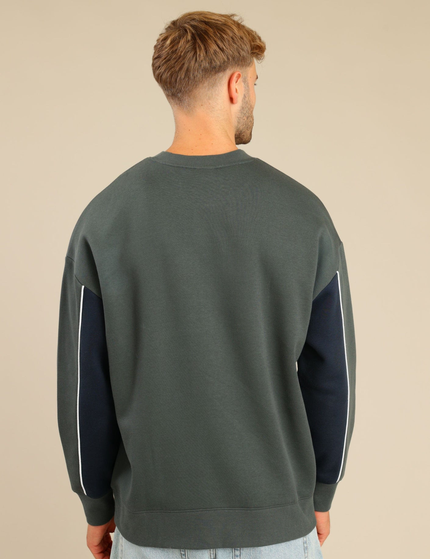 FOX גברים פוטרים פוטר עם פס פוטר עם פס