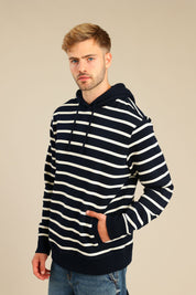 FOX גברים פוטרים קפוצ'ון פוטר פסים קפוצ'ון פוטר פסים