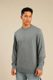 FOX גברים סריגים סריג גברים צווארון עגול סריג גברים צווארון עגול