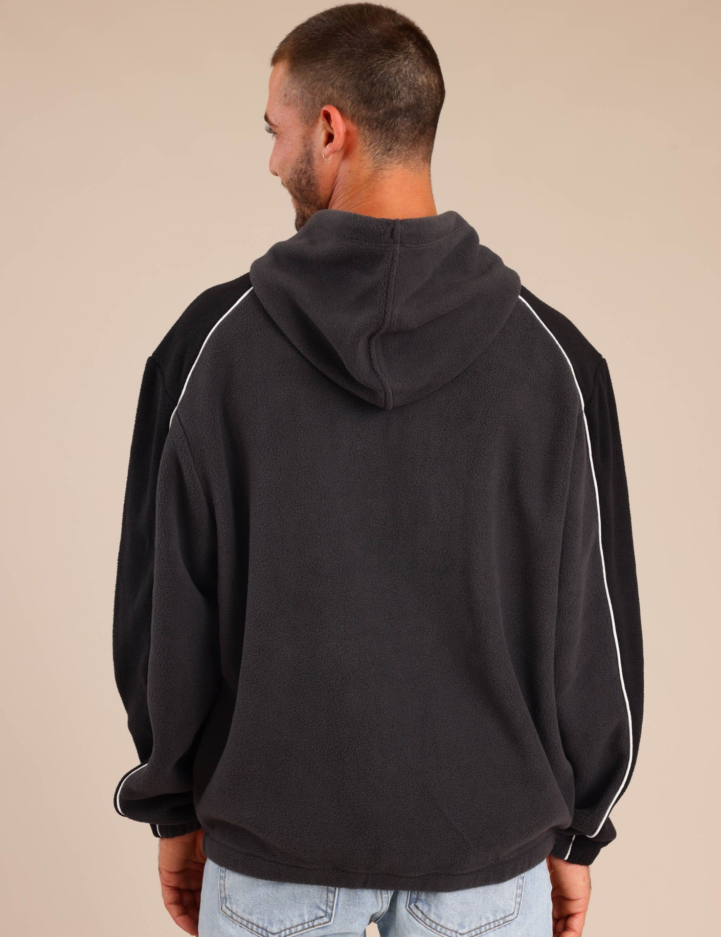 FOX גברים פליזים קפוצ'ון פליז ממותג NBA קפוצ'ון פליז ממותג NBA