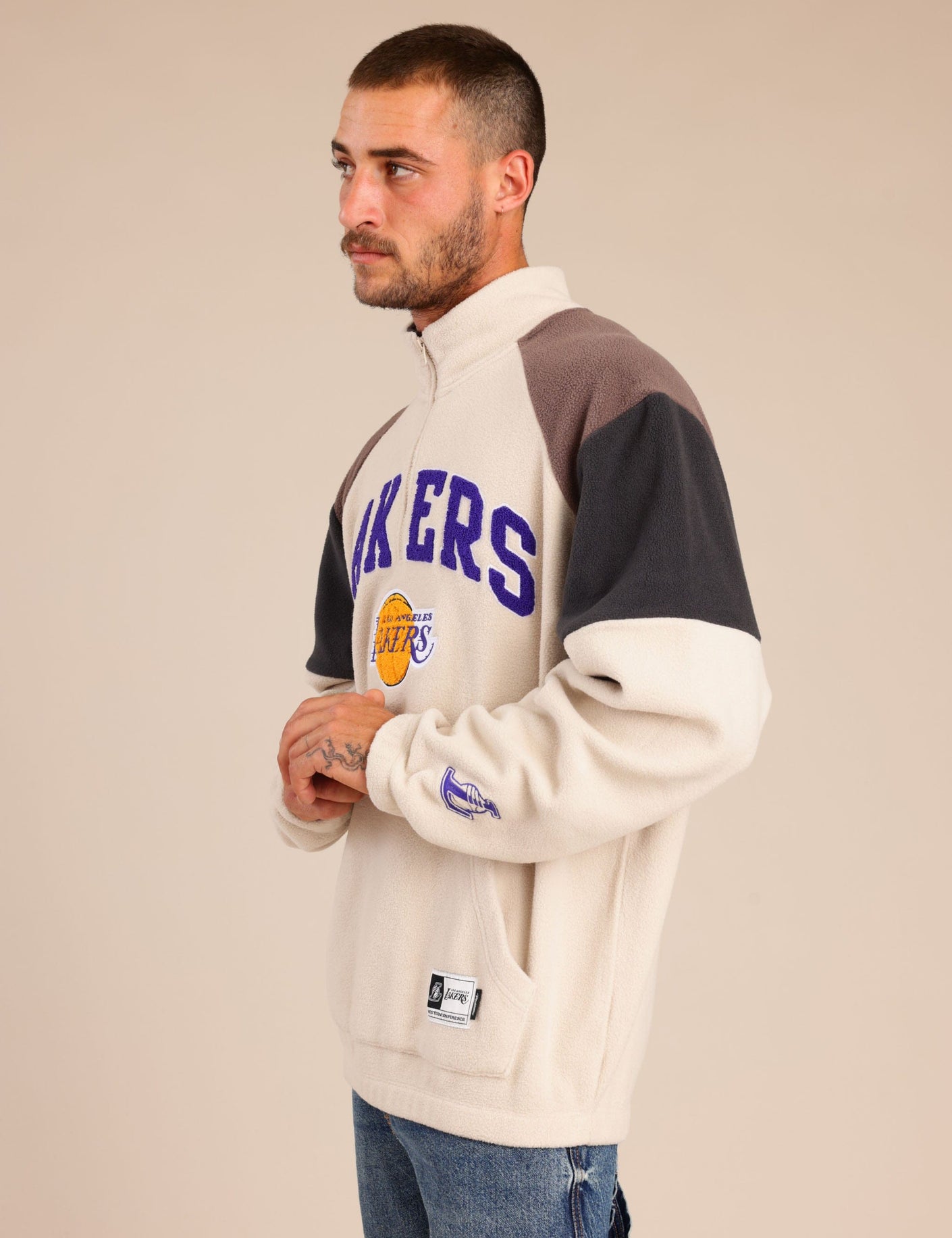 FOX גברים פליזים פליז ממותג NBA פליז ממותג NBA