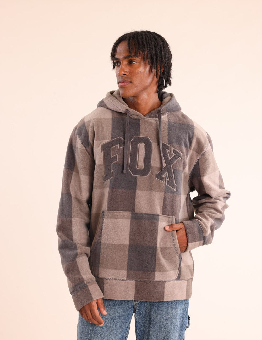 FOX גברים פליזים קפוצ'ון פליז פוקס קפוצ'ון פליז פוקס