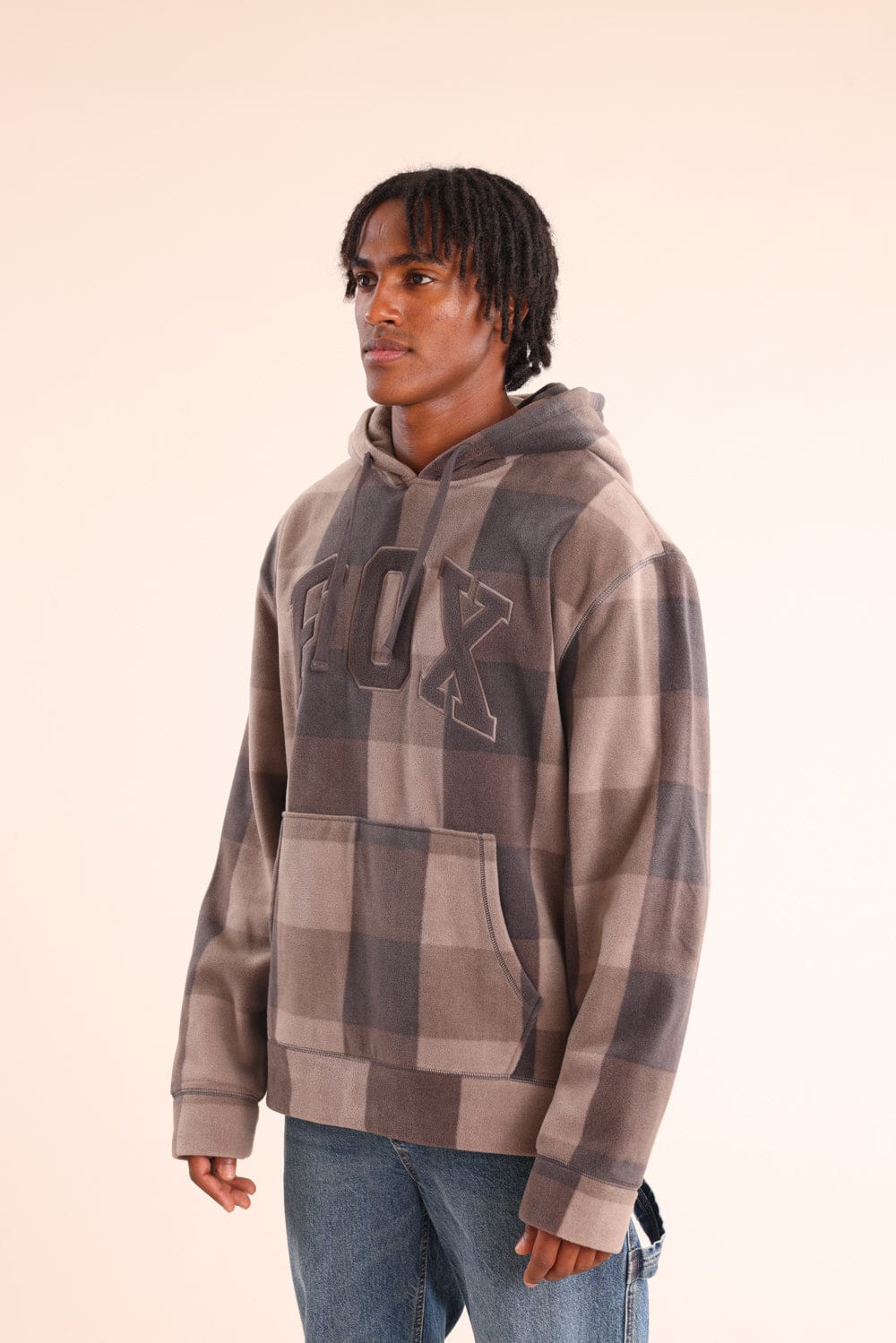 FOX גברים פליזים קפוצ'ון פליז פוקס קפוצ'ון פליז פוקס