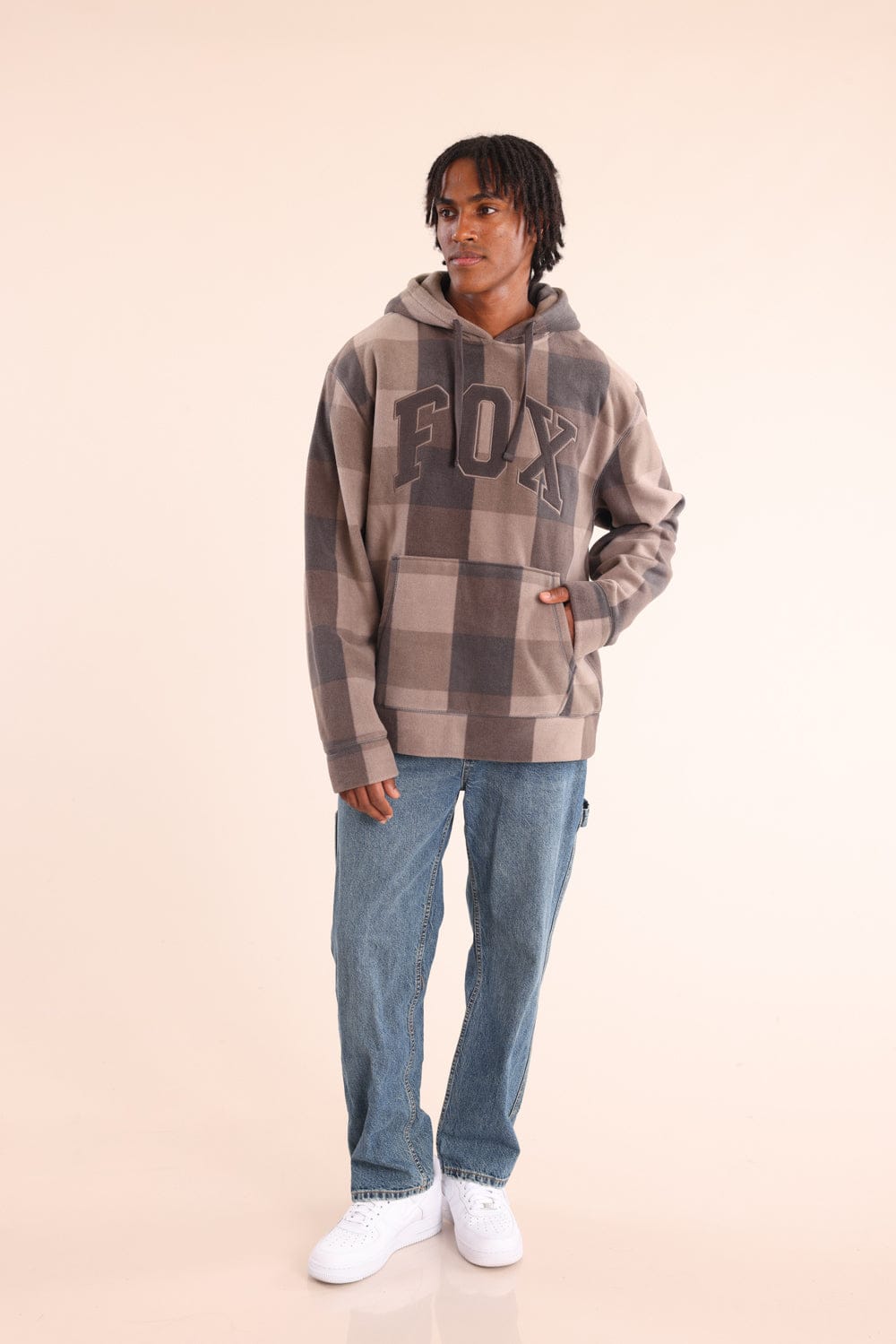 FOX גברים פליזים קפוצ'ון פליז פוקס קפוצ'ון פליז פוקס