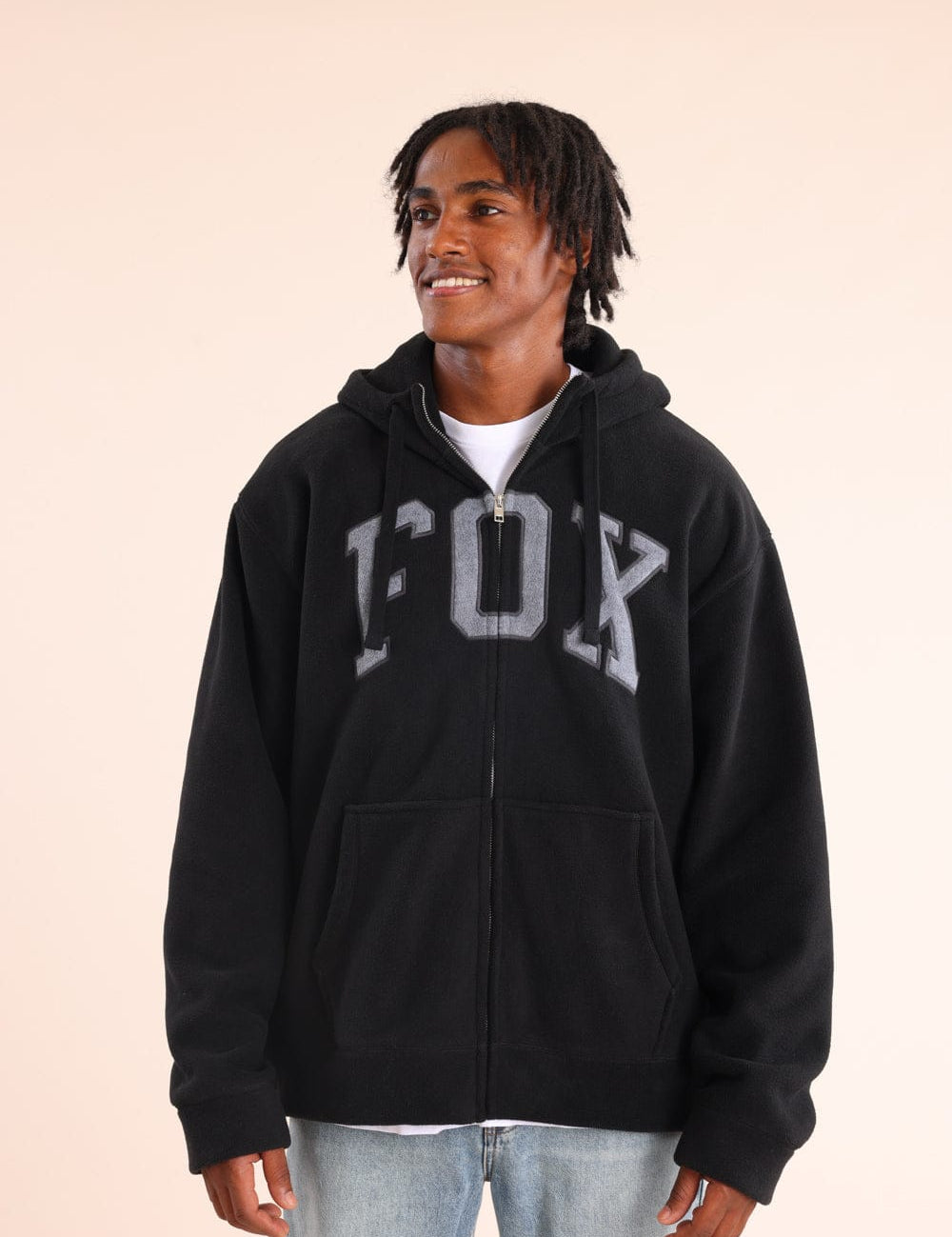 FOX גברים פליזים קפוצ'ון פליז פוקס קפוצ'ון פליז פוקס