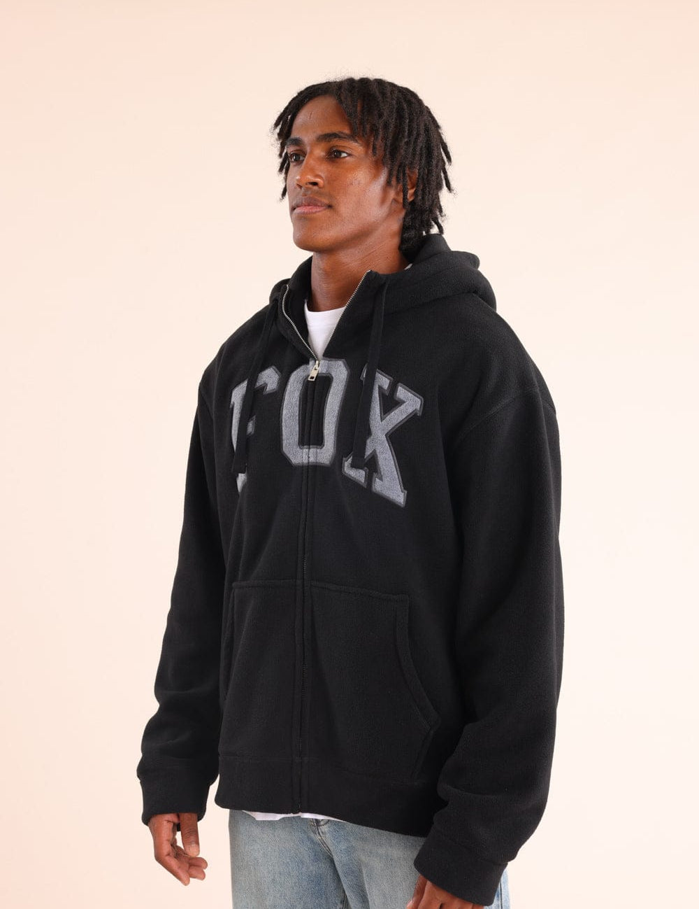 FOX גברים פליזים קפוצ'ון פליז פוקס קפוצ'ון פליז פוקס