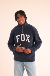 FOX גברים פליזים פליז FOX עם חצי רוכסן פליז FOX עם חצי רוכסן