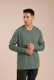 FOX גברים חולצה חולצת בייסיק צווארון V חולצת בייסיק צווארון V