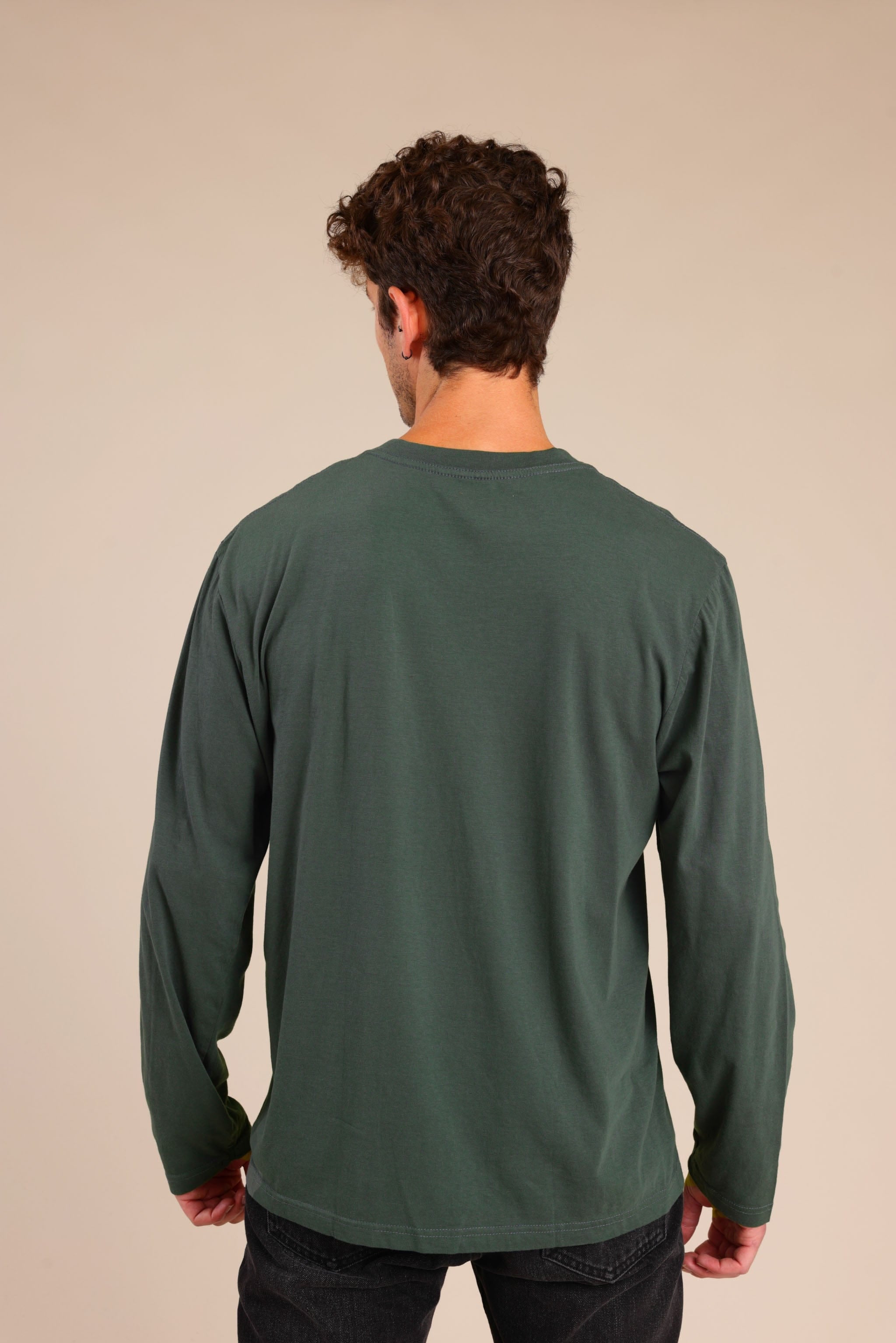 FOX גברים חולצה חולצת בייסיק צווארון V חולצת בייסיק צווארון V