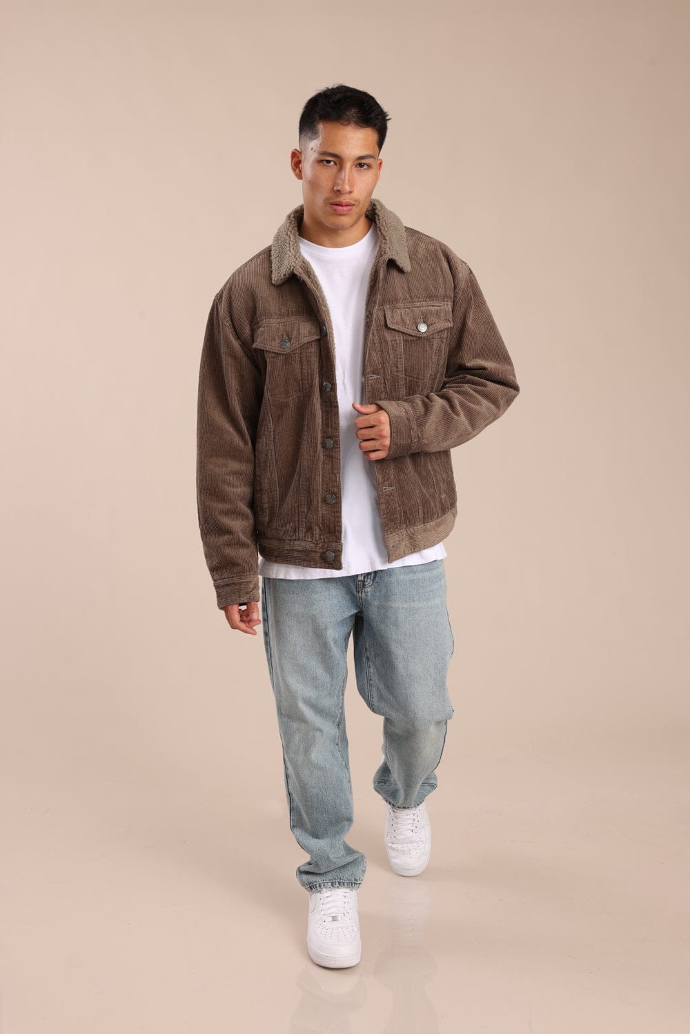 FOX גברים אחר ג'קט קורדרוי ג'קט קורדרוי