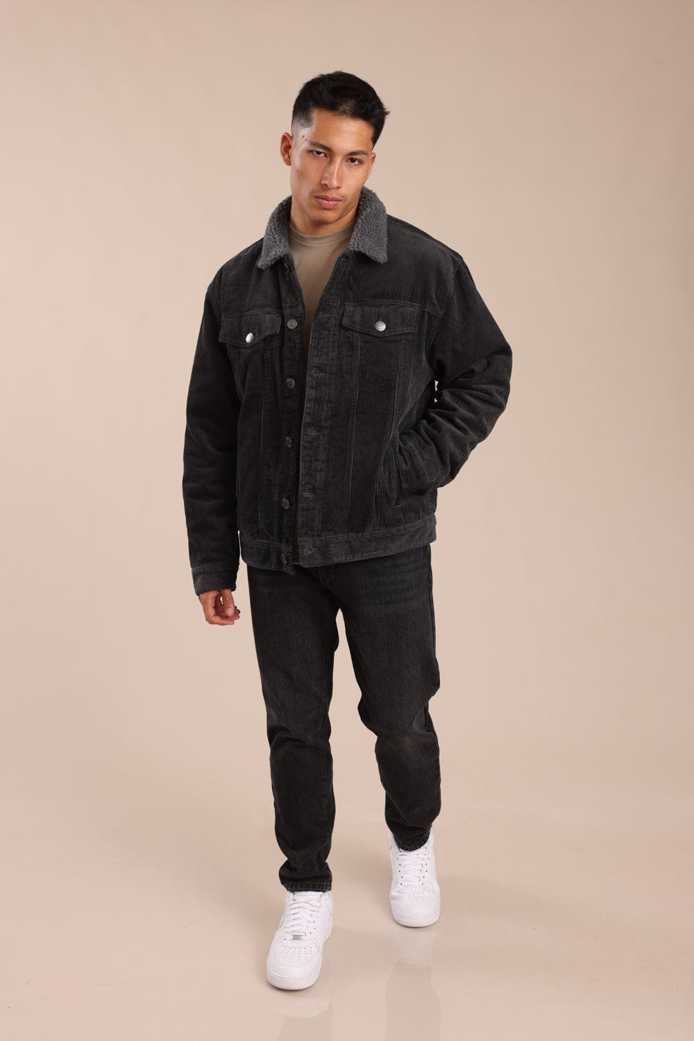 FOX גברים אחר ג'קט קורדרוי ג'קט קורדרוי