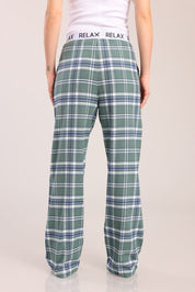 FOX נשים אחר מכנסי פיג'מה פלאנל מכנסי פיג'מה פלאנל