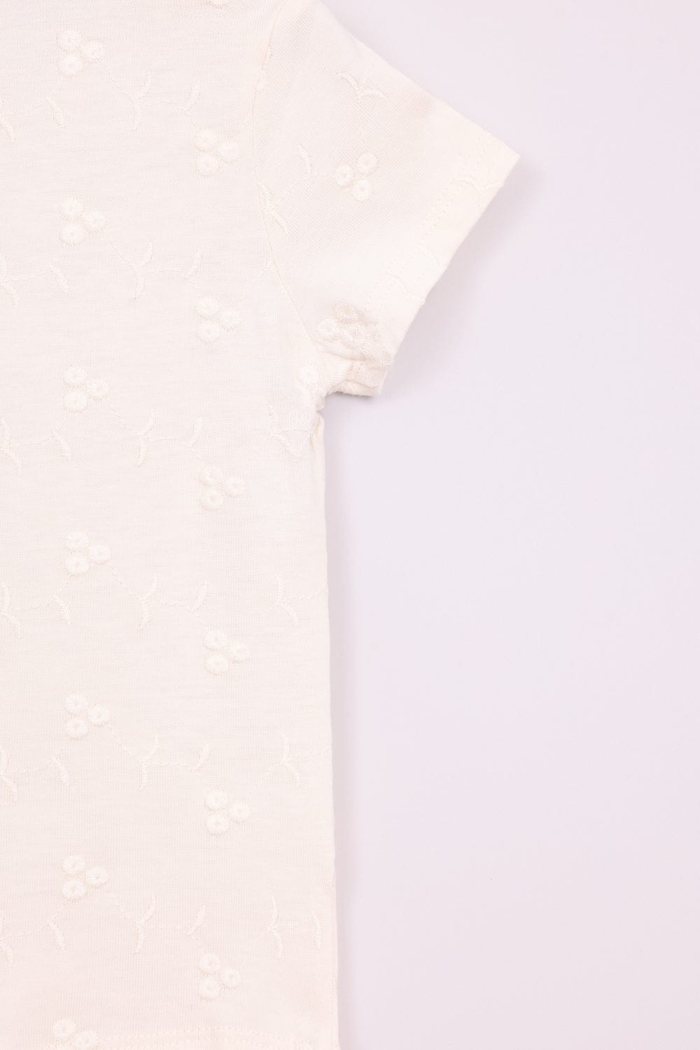 FOX תינוקות בנות חולצה קצרה חולצת טישרט חלקה חולצת טישרט חלקה