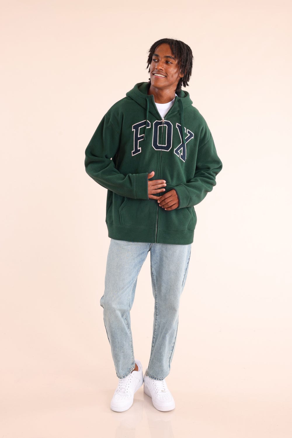 FOX גברים פליזים קפוצ'ון פליז פוקס קפוצ'ון פליז פוקס