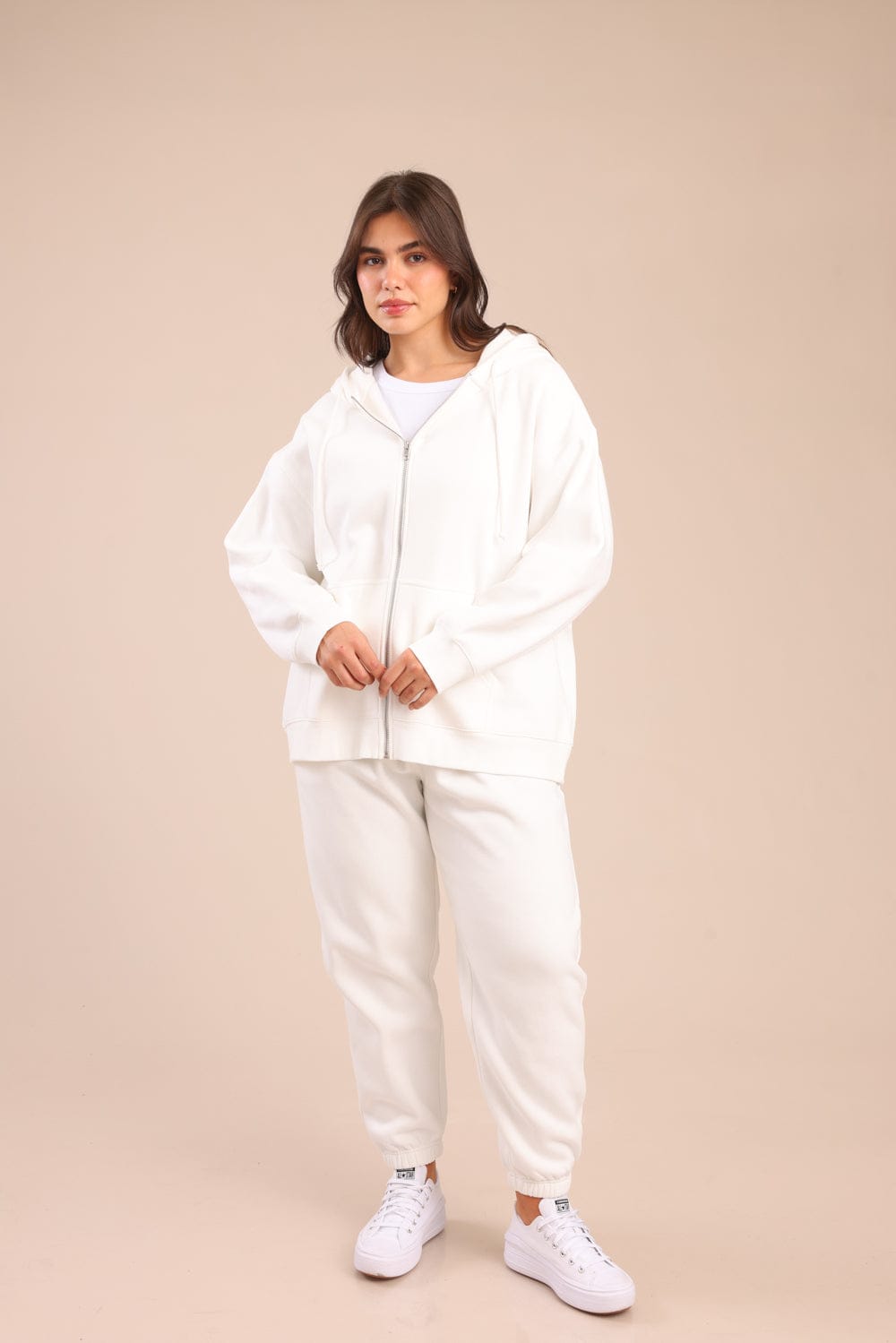 FOX פלאס נשים פוטרים מכנסי בייסיק פוטר | PLUS SIZE מכנסי בייסיק פוטר | PLUS SIZE