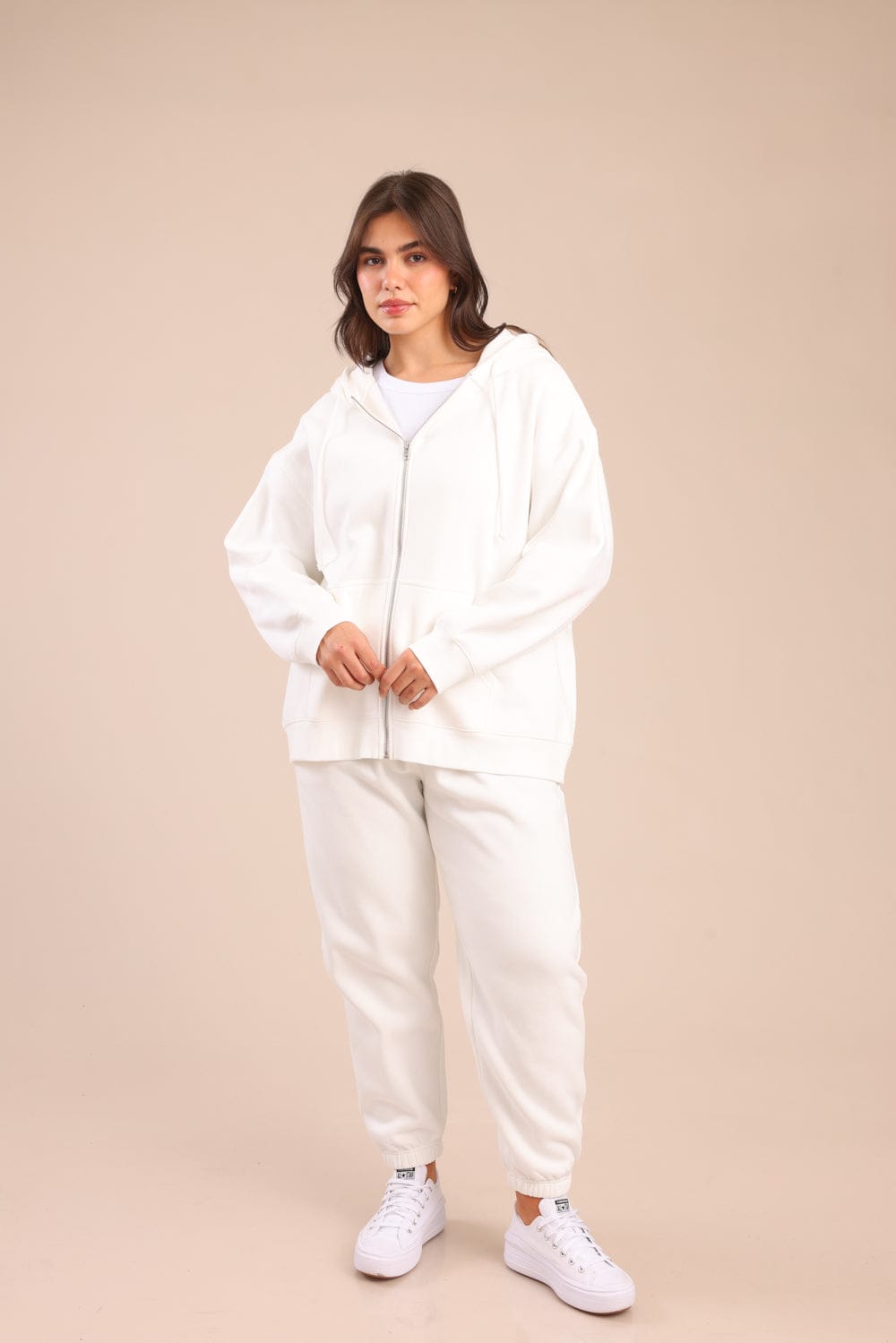 FOX פלאס נשים פוטרים מכנסי בייסיק פוטר | PLUS SIZE מכנסי בייסיק פוטר | PLUS SIZE