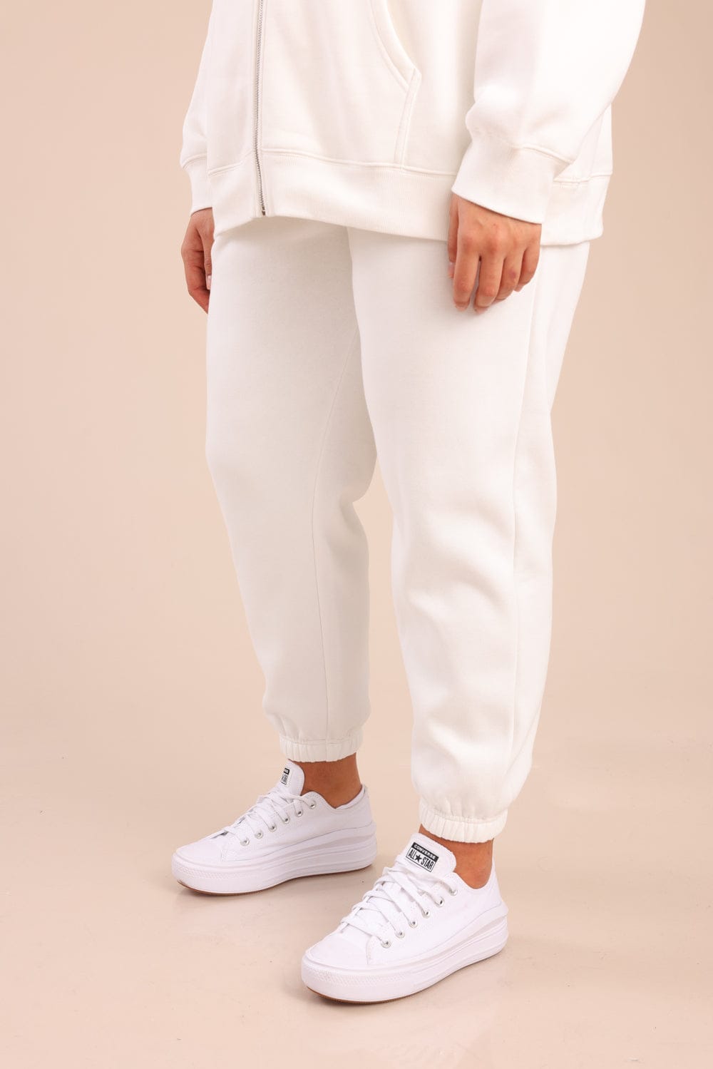 FOX פלאס נשים פוטרים מכנסי בייסיק פוטר | PLUS SIZE מכנסי בייסיק פוטר | PLUS SIZE