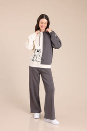 FOX FOX פוטרים מכנסיים עם פס מכנסיים עם פס