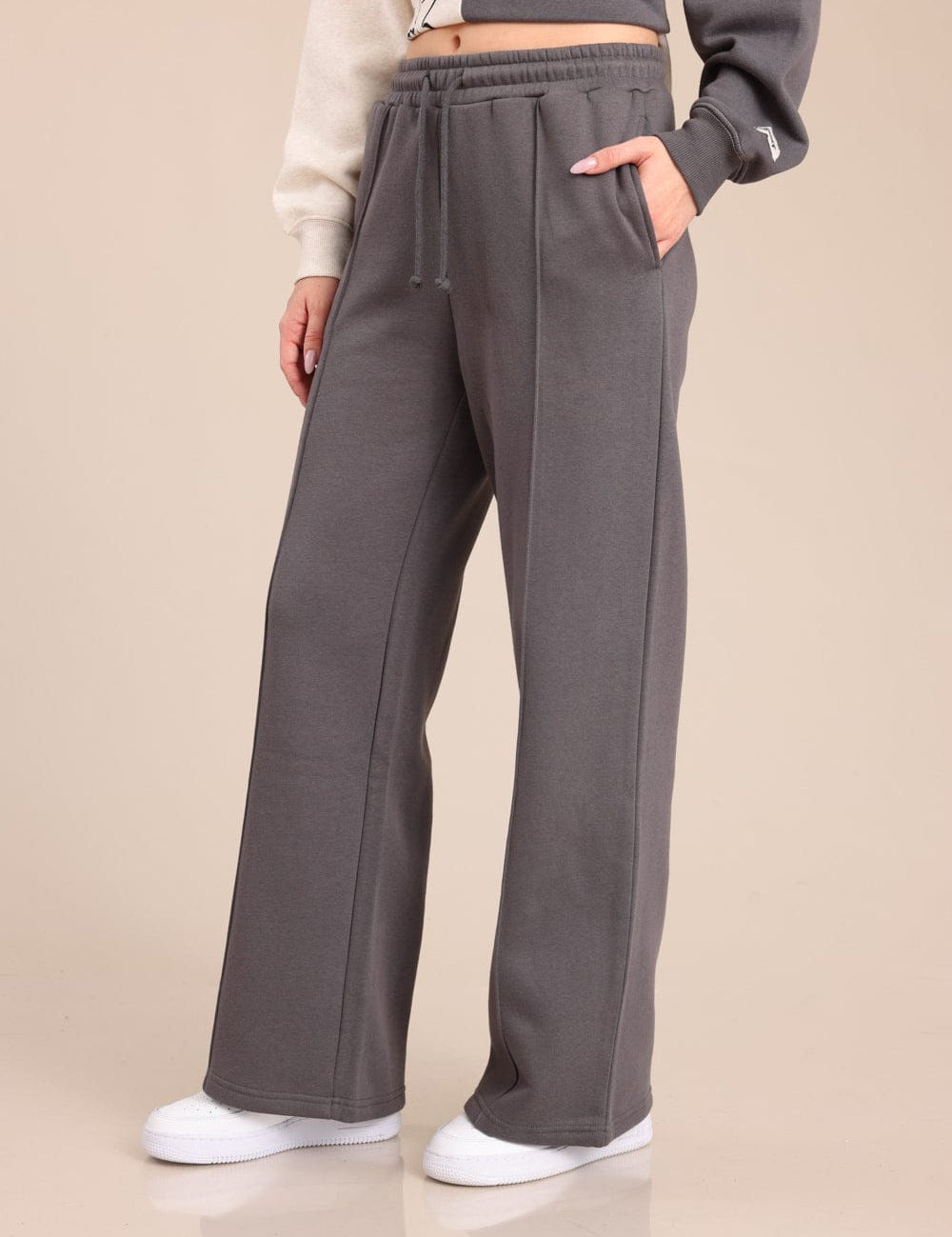 FOX FOX פוטרים מכנסיים עם פס מכנסיים עם פס