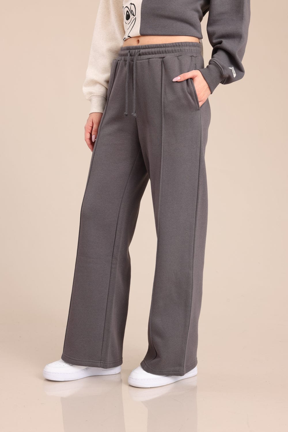 FOX FOX פוטרים מכנסיים עם פס מכנסיים עם פס