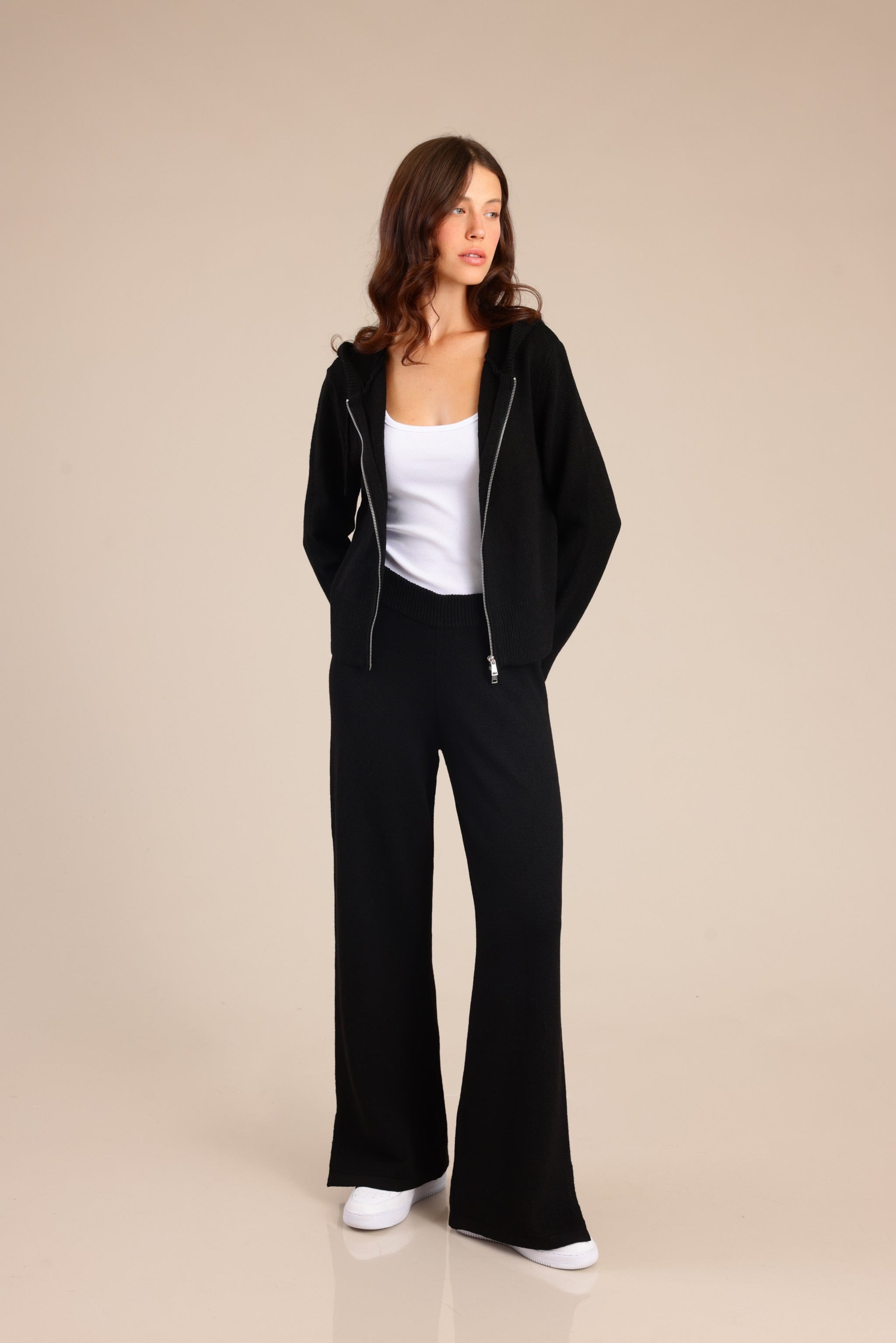 FOX נשים סריגים מכנסי נשים פדלפון מכנסי נשים פדלפון