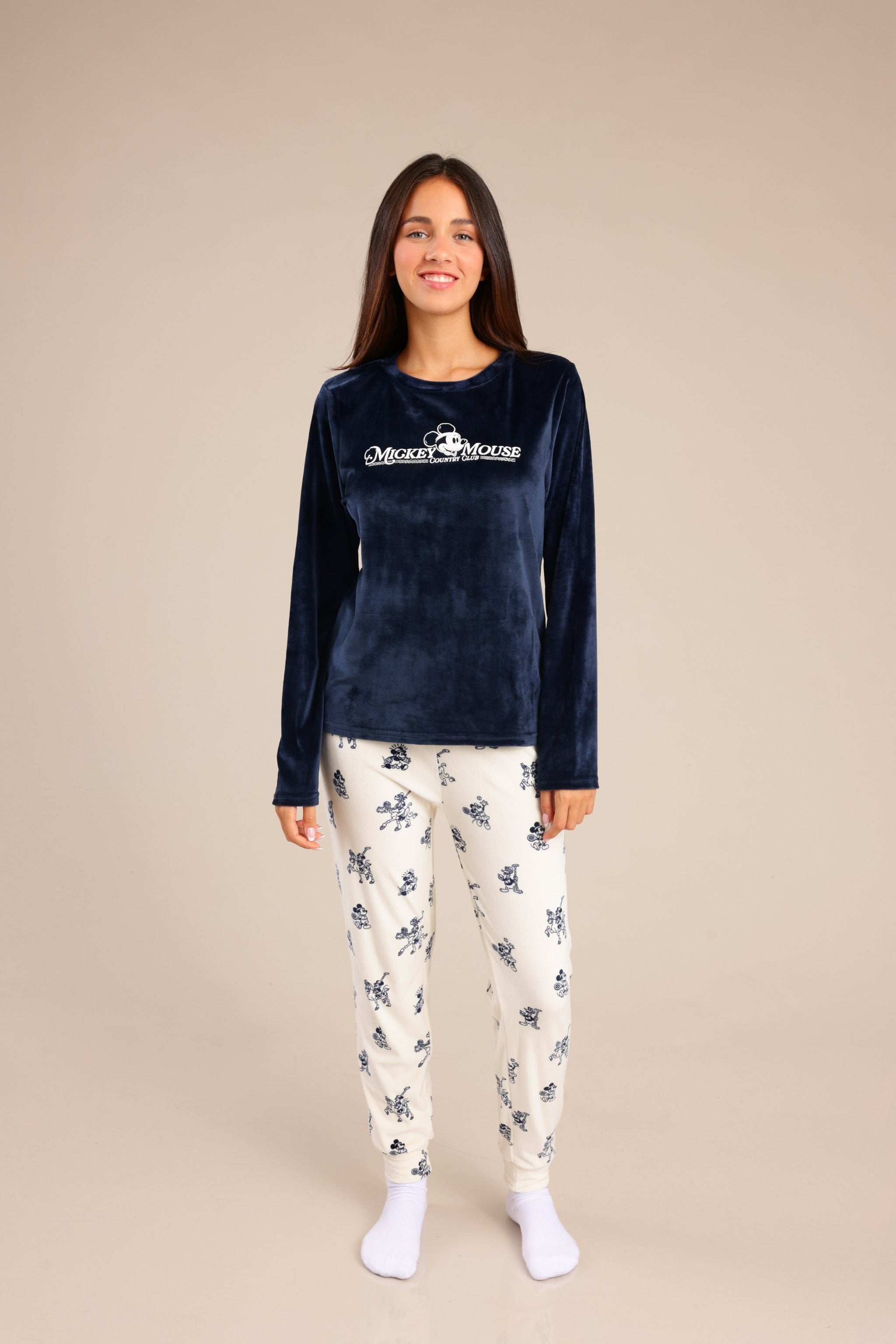 FOX נשים אחר פיג'מה ממותגת מיקי מאוס פיג'מה ממותגת מיקי מאוס