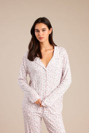 FOX נשים אחר פיג'מה עם הדפס פיג'מה עם הדפס