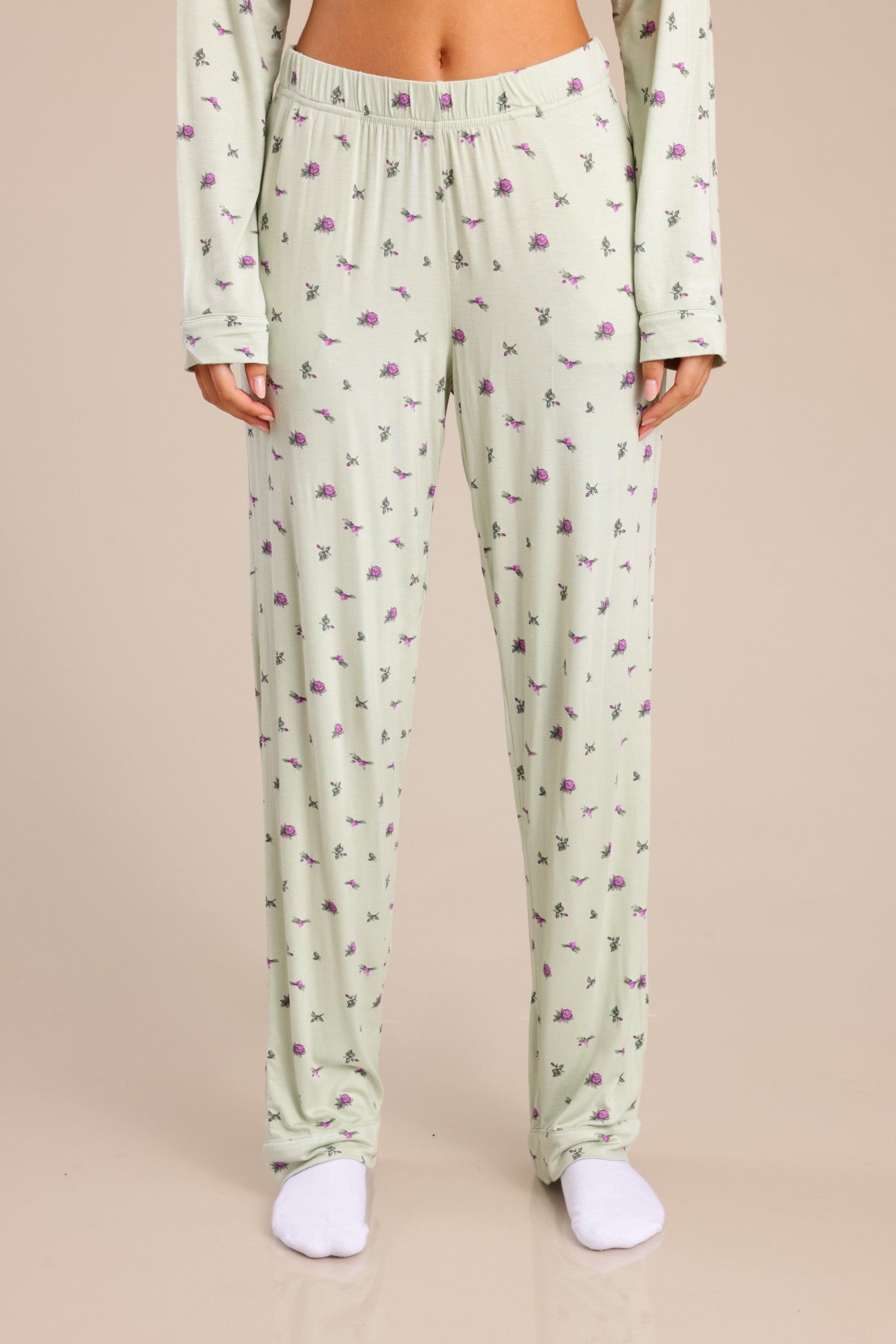 FOX נשים אחר פיג'מה עם הדפס פיג'מה עם הדפס