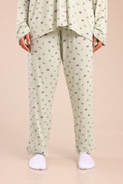 FOX פלאס נשים אחר פיג'מה עם הדפס | PLUS SIZE פיג'מה עם הדפס | PLUS SIZE