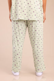 FOX פלאס נשים אחר פיג'מה עם הדפס | PLUS SIZE פיג'מה עם הדפס | PLUS SIZE