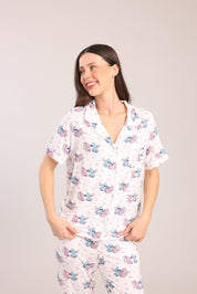 FOX נשים אחר פיג'מה ממותגת דיסני סטיץ' פיג'מה ממותגת דיסני סטיץ'