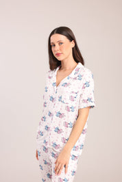 FOX נשים אחר פיג'מה ממותגת דיסני סטיץ' פיג'מה ממותגת דיסני סטיץ'