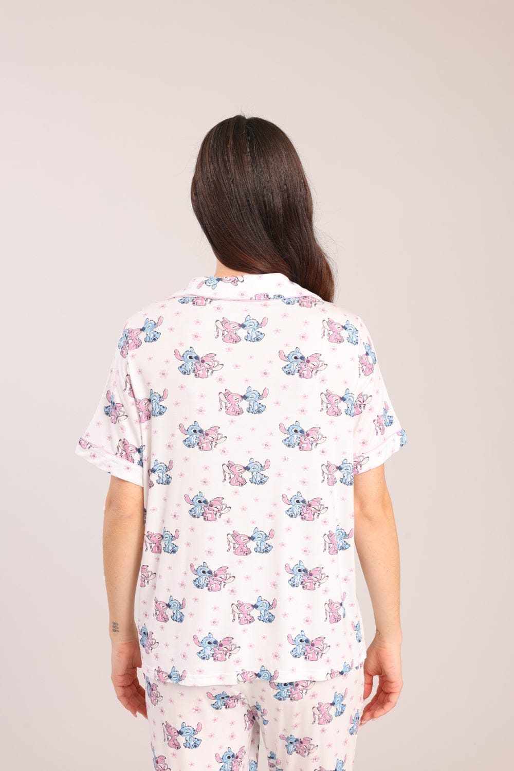 FOX נשים אחר פיג'מה ממותגת דיסני סטיץ' פיג'מה ממותגת דיסני סטיץ'