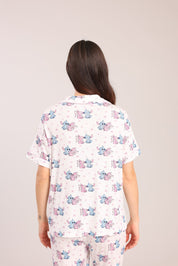 FOX נשים אחר פיג'מה ממותגת דיסני סטיץ' פיג'מה ממותגת דיסני סטיץ'